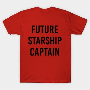 Future Starship Captain (Red) T-Shirt